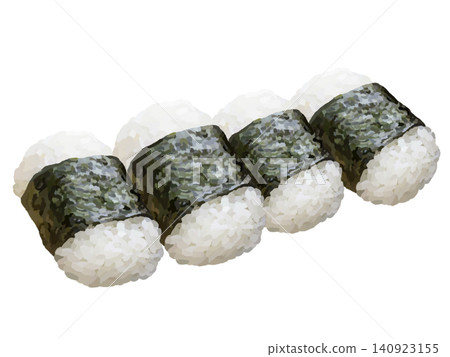 飯糰(稻草捆形狀的米飯糰),不提供盤子。 飯糰(稻草捆形狀的米飯糰),不提供盤子。 140923155