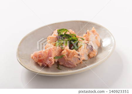 Octopus with mentaiko mayonnaise Octopus with mentaiko mayonnaise 140923351