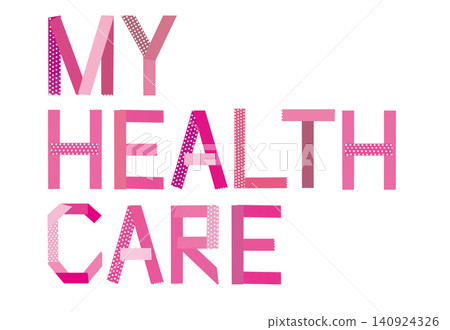 MYHEALTHCARE 文字以粉紅色顯示 MYHEALTHCARE 文字以粉紅色顯示 140924326