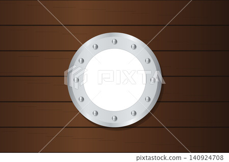 porthole frame of a ship porthole frame of a ship 140924708