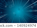 An abstract background with a blue gradient and lines of light, evoking a sense of technology. 140924974