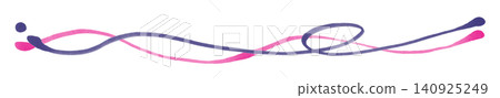 Two-tone loose analog lines in pink and purple 4 Two-tone loose analog lines in pink and purple 4 140925249