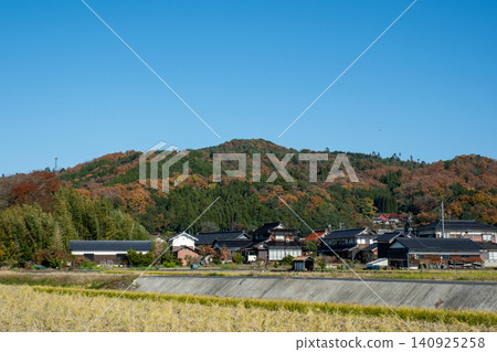 鳥取縣鳥取市甲府町稻葉山的紅葉 鳥取縣鳥取市甲府町稻葉山的紅葉 140925258