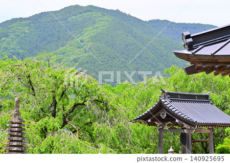 從鹿沼市瑠璃光山常樂寺院內眺望 從鹿沼市瑠璃光山常樂寺院內眺望 140925695