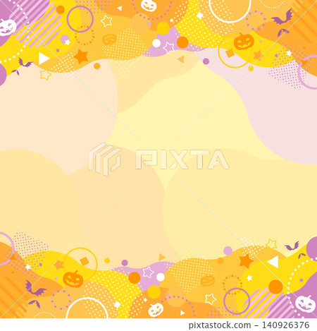 Halloween Pop Abstract Frame 3_Square Halloween Pop Abstract Frame 3_Square 140926376