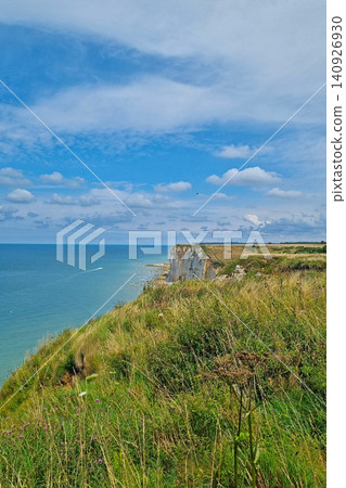 Coastal Cliffside Serenity: Majestic Seascape Horizons for Nature Poster Design Coastal Cliffside Serenity: Majestic Seascape Horizons for Nature Poster Design 140926930