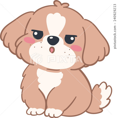 Dog Character Cute Cartoon Animal Dog Character Cute Cartoon Animal 140929213