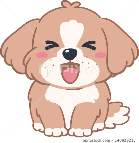 Dog Cartoon Smiling Pet Design Dog Cartoon Smiling Pet Design 140929215