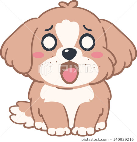 Dog Cute Puppy Sticker Set Dog Cute Puppy Sticker Set 140929216