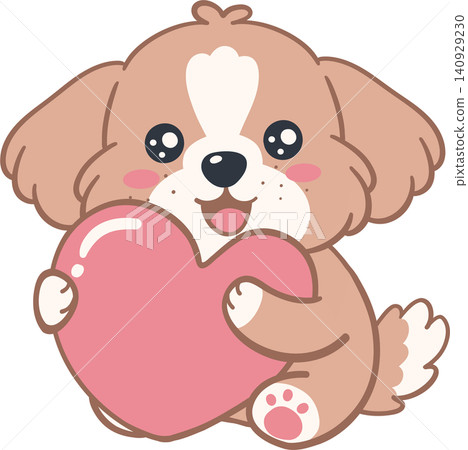 Dog Flat Style Cute Dog Clipart Dog Flat Style Cute Dog Clipart 140929230