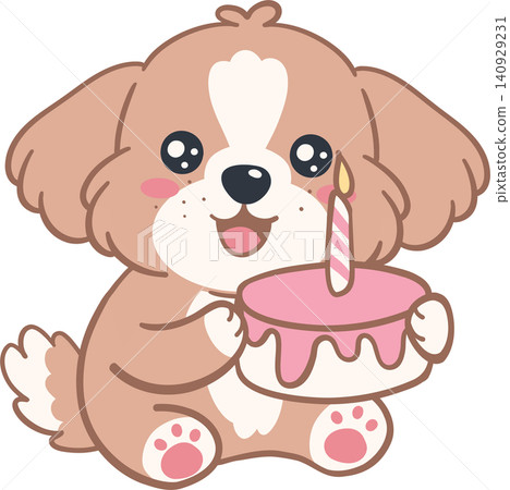 Dog Cartoon Nursery Animal Illustration Dog Cartoon Nursery Animal Illustration 140929231