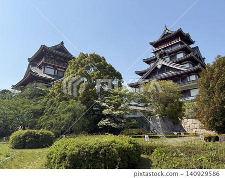 Fushimi Momoyama Castle: Main Tower and Small Tower 140929586