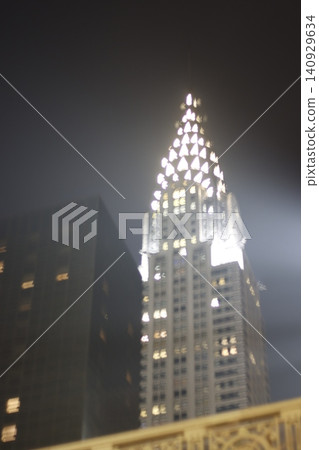 Night in Manhattan, New York City Night in Manhattan, New York City 140929634