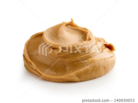 peanut butter on white background 140930053