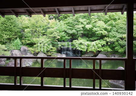 姬路市鬱鬱蔥蔥的綠植、姬路城西居所庭園和好古苑 姬路市鬱鬱蔥蔥的綠植、姬路城西居所庭園和好古苑 140930142