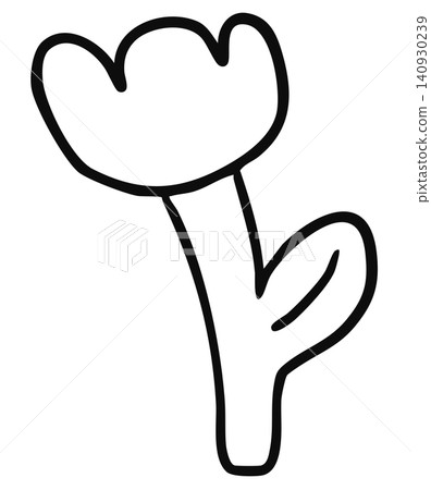 Hand drawn outline of tulip flower with leaf for kid colouring book, floral print, nature, garden, spring, summer vibes, plants, tree, blossom, blooming, backyard, picnic, park, outdoors, home, house Hand drawn outline of tulip flower with leaf for kid colouring book, floral print, nature, garden, spring, summer vibes, plants, tree, blossom, blooming, backyard, picnic, park, outdoors, home, house 140930239