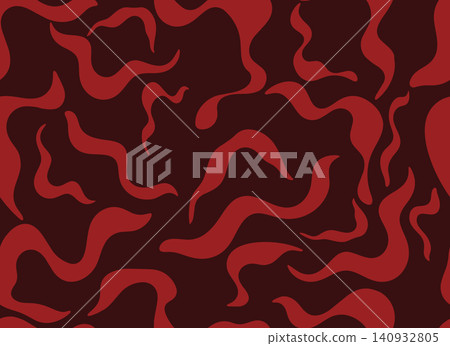 Abstract fluid pattern with organic shapes 140932805