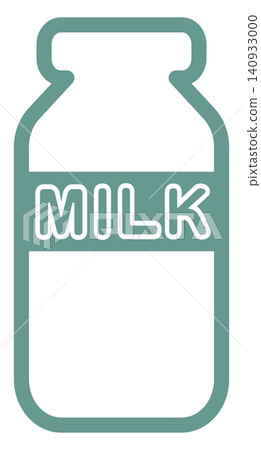 Milk bottle icon (green) Milk bottle icon (green) 140933000