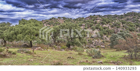 Protected Landscape Monte Valcorchero y Sierra del Gordo, Caceres, Spain Protected Landscape Monte Valcorchero y Sierra del Gordo, Caceres, Spain 140933293