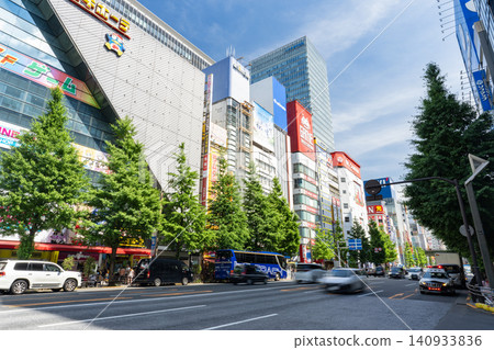 Urban landscape of Akihabara Electric Town Urban landscape of Akihabara Electric Town 140933836