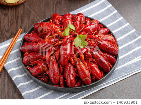 spicy Sichuan Crayfish with Chili and Sichuan Peppercorn spicy Sichuan Crayfish with Chili and Sichuan Peppercorn 140933901