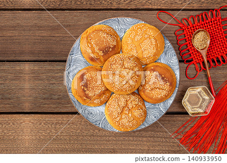 shanxi Taigu Sesame Flatbread Traditional Chinese Pastry shanxi Taigu Sesame Flatbread Traditional Chinese Pastry 140933950