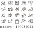 Recruitment/Job Hunting/Career Change Icon 04 140934053