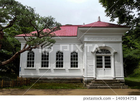 [No person logo] Former Hakodate Museum No. 1, at Hakodate Park 140934758