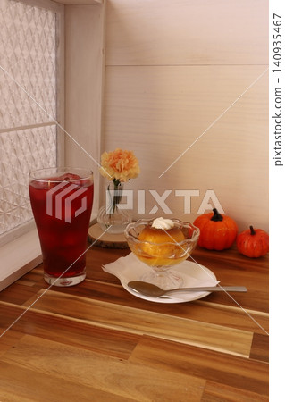 pumpkin pudding 140935467