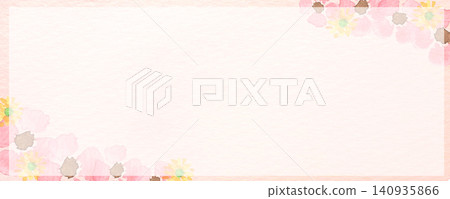 A beautiful watercolor illustration of pink flowers in the background. A beautiful watercolor illustration of pink flowers in the background. 140935866
