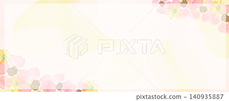 A background image featuring beautiful pink flowers with vibrant gradients, drawn on washi paper. A background image featuring beautiful pink flowers with vibrant gradients, drawn on washi paper. 140935887