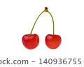 Red cherries 140936755