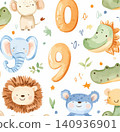 set of cute animals 140936901