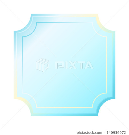 Refreshing gradient frame - blue Refreshing gradient frame - blue 140936972