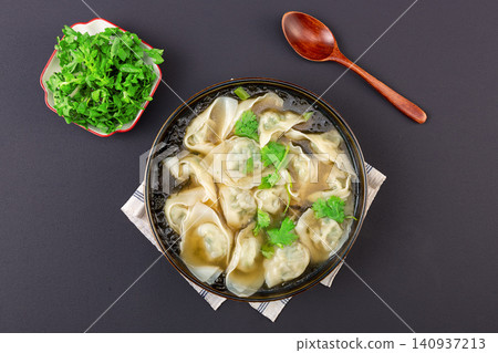 shepherd's Purse Wontons,Traditional Chinese Wild Vegetable Dumplings shepherd's Purse Wontons,Traditional Chinese Wild Vegetable Dumplings 140937213