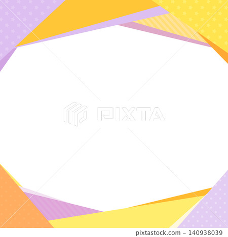 Stylish abstract transparent frame in Halloween colors, 3_square Stylish abstract transparent frame in Halloween colors, 3_square 140938039