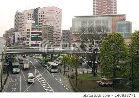 川口站東口及工業道路:2006年4月(埼玉縣川口市) 川口站東口及工業道路:2006年4月(埼玉縣川口市) 140938771