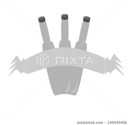 Three Glass Bottles wrapped in Blank Banner Ribbon Isolated on White Background Three Glass Bottles wrapped in Blank Banner Ribbon Isolated on White Background 140940406