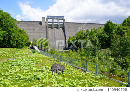 Kanayama Dam as seen from below (around summer 2026) Kanayama Dam as seen from below (around summer 2026) 140940796