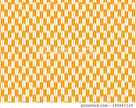 Orange arrow feather pattern background Orange arrow feather pattern background 140941124