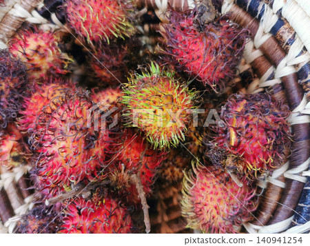 rambutan exotic fruit rambutan exotic fruit 140941254