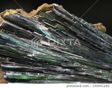 vivianite mineral crystal as nice texture vivianite mineral crystal as nice texture 140941280