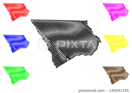 Chesterfield County, State of South Carolina (U.S. county, United States of America, USA, U.S., US) map vector illustration, scribble sketch Chesterfield map Chesterfield County, State of South Carolina (U.S. county, United States of America, USA, U.S., US) map vector illustration, scribble sketch Chesterfield map 140941595