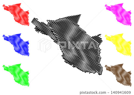 Richland County, State of South Carolina (U.S. county, United States of America, USA, U.S., US) map vector illustration, scribble sketch Richland map Richland County, State of South Carolina (U.S. county, United States of America, USA, U.S., US) map vector illustration, scribble sketch Richland map 140941609