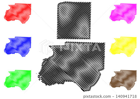 Dyer and Fayette County, State of Tennessee (U.S. county, United States of America, USA, U.S., US) map vector illustration, scribble sketch map Dyer and Fayette County, State of Tennessee (U.S. county, United States of America, USA, U.S., US) map vector illustration, scribble sketch map 140941718