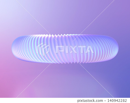 A 3DCG illustration of a glowing circle, symbolizing near-future technology. A 3DCG illustration of a glowing circle, symbolizing near-future technology. 140942282