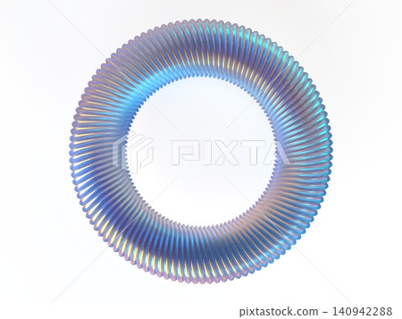 A 3DCG illustration of a glowing circle, symbolizing near-future technology. A 3DCG illustration of a glowing circle, symbolizing near-future technology. 140942288