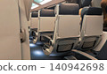 Modern passenger train interior 140942698