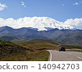 Scenic mountain road 140942703