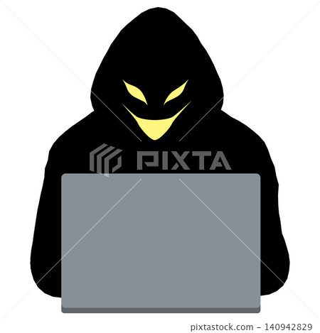 利用電腦的犯罪分子 140942829